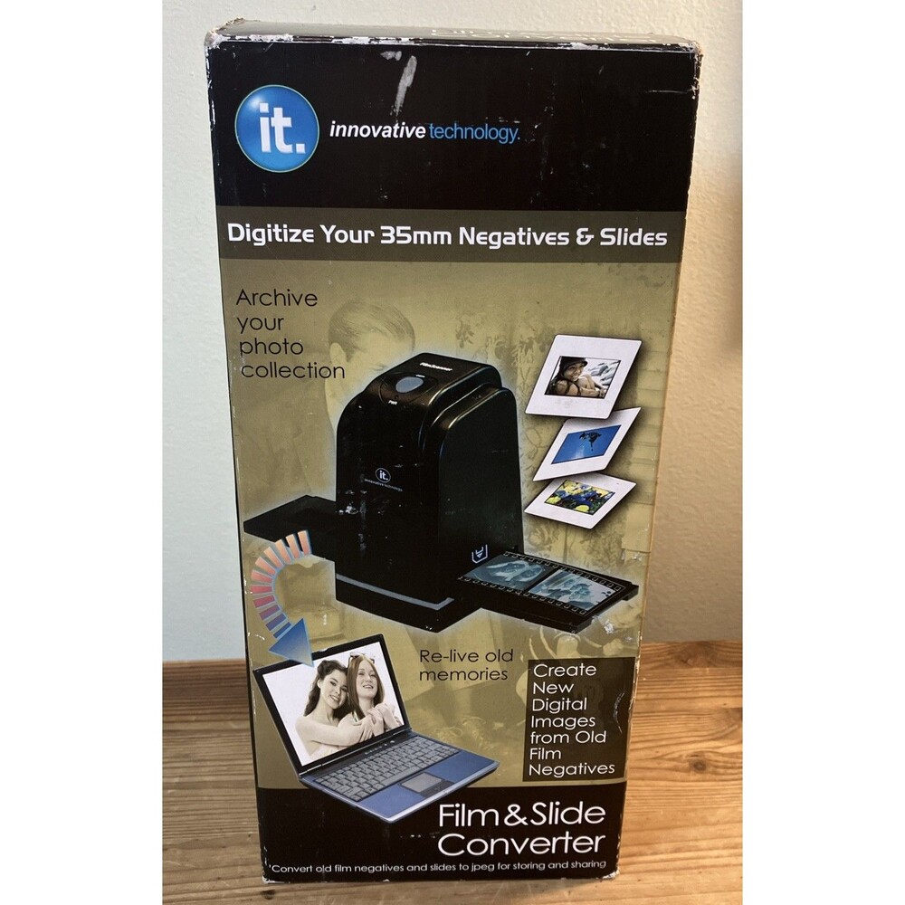 It. Innovative Technology 35MM Film & Slide Converter ITNS-300 Digitize Negative